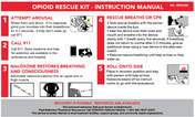 Overdose Response Instruction Booklet