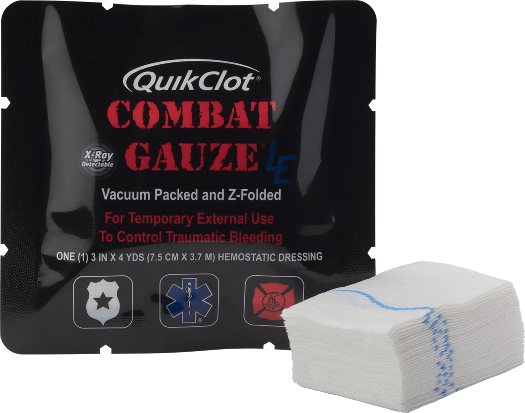 QuikClot® Z-Fold Gauze LE