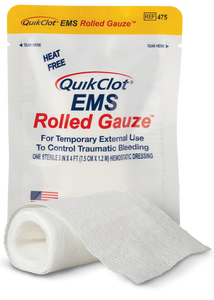 QuikClot® EMS Rolled Gauze