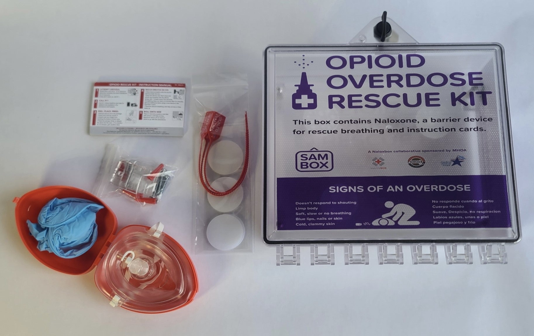 SAMBOX by NaloxBox Standard *No Naloxone Included*